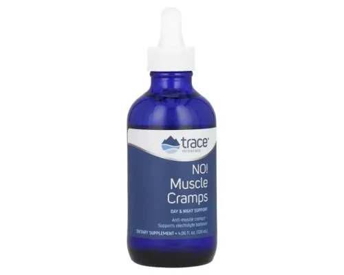 Минералы Trace Minerals Избавление от мышечных судорог, No! Muscle Cramps, 120 мл (TMR-00343)