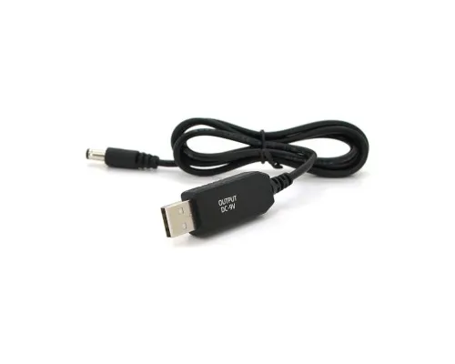 Кабель питания USB to DC 5.5x2.5 9V 1.0m OEM (29866) Voltronic (KPFR/5-9)