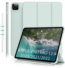 Чехол для планшета BeCover Tri Fold Soft TPU Silicone Apple iPad Pro 12.9 2020/2021/2022 Light Green (711738)