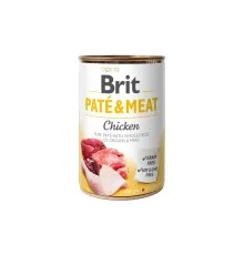 Влажный корм для собак Brit Care Pate and Meat для взрослых собак с курицей (8595602557417)