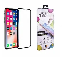 Скло захисне Drobak для iPhone 11 Pro (Black) (500275)