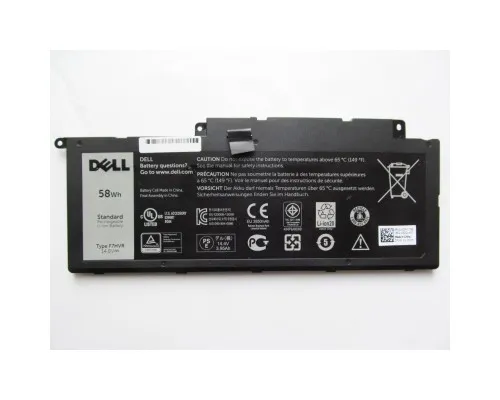 Акумулятор до ноутбука Dell Inspiron 15-7537 F7HVR, 58Wh (3800mAh), 4cell, 14.8V, Li-ion (A47207)