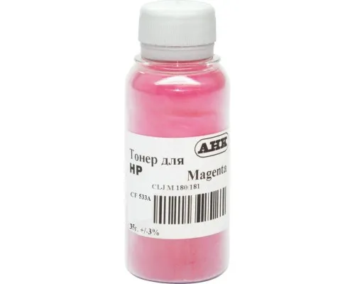 Тонер HP CLJ M180/181, 35г Magenta AHK (1505181)