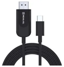 Дата кабель USB 2.0 AM to Type-C 1.0m Premium Rainbow REAL-EL (EL123500050)