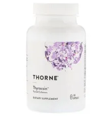 Минералы Thorne Research Поддержка Щитовидно Железы, Thyrocsin, 120 капсул (THR-78401)