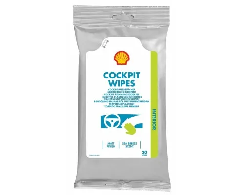 Автомобільна серветка Shell Cockpit Wipes (73206)