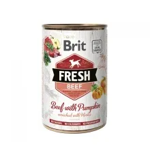 Консерви для собак Brit Fresh Beef/Pumpkin 400 г (з яловичиною та гарбузом) (8595602533886)