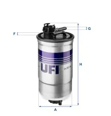 Фильтр топливный UFI 24.391.00