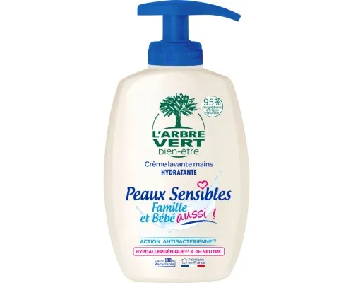 Жидкое мыло LArbre Vert для чувствительной кожи 300 мл (3450601029011)