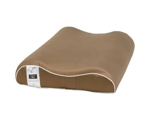 Подушка MirSon ортопедична 6036 Delicate satin Cacao Aero 58х40х10.5 (2200003261592)
