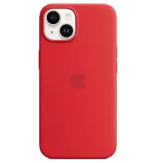 Чохол до мобільного телефона Apple iPhone 14 Plus Silicone Case with MagSafe - (PRODUCT)RED,Model A2911 (MPT63ZE/A)