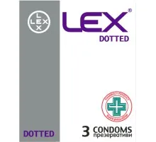 Презервативи Lex Condoms Dotted 3 шт. (4820144771620)