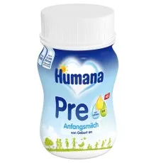 Детская смесь Humana Pre mit LC PUFA жидкая молочная 90 мл (4031244001672)