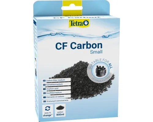 Наполнитель для аквариумного фильтра Tetra «Carbon» активированный уголь 800 мл (4004218145603)