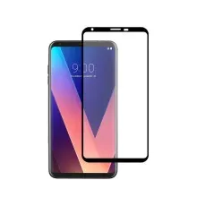 Скло захисне PowerPlant Full screen LG V30+ Black (GL605095)