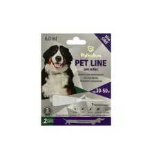 Краплі для тварин Palladium Pet Line the One для собак вагою від 30 до 50 кг 1/6 мл (4820150205270)