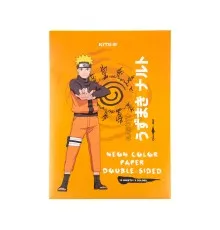 Цветная бумага Kite А4 неоновый Naruto 10 л/5 цв (NR23-252)