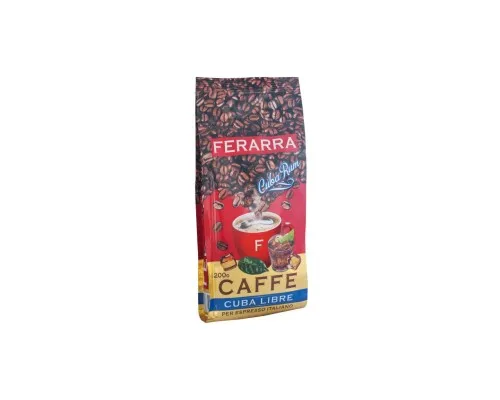 Кава Ferarra Caffe Cuba Libre в зернах 200 г (fr.71024)