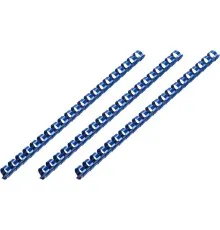 Пружина для палітурки 2E пл. 14мм (100 шт.) сині (2E-PL16-100CY)