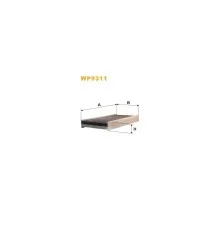 Фільтр салону Wixfiltron WP9311
