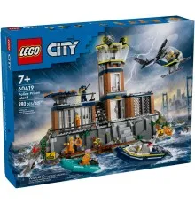 Конструктор LEGO City Поліцейський острів-в'язниця 980 деталей (60419)