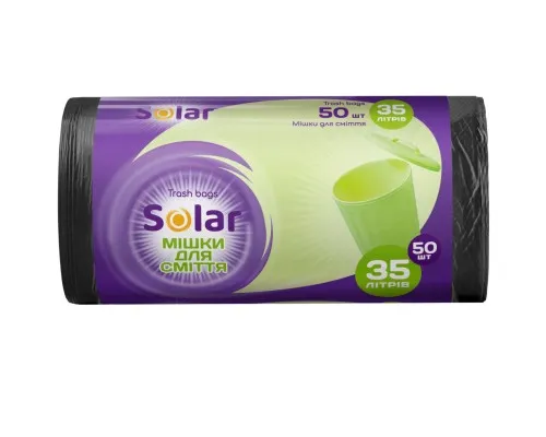 Пакети для сміття Solar Household 35 л 50 шт. (4820269930049)