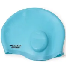 Шапка для плавання Aqua Speed Ear Cap Comfort 9892 289-02 бірюзовий OSFM (5908217698926)