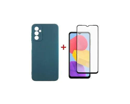 Чехол для мобильного телефона Dengos Samsung Galaxy M13 Case + Glass (Green) (DG-KM-73)