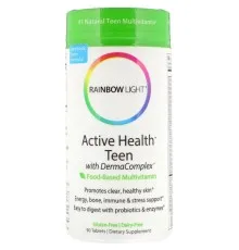 Мультивитамин Rainbow Light Мультивитамины Для Подростков, Активность, Здоровье и (RLT-11202)