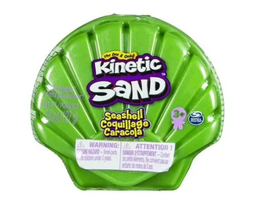 Набір для творчості Kinetic Sand Мушля зелена (71482G)