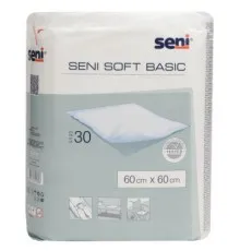 Пеленки для младенцев Seni Soft Basic 60х60 см 30 шт (5900516692308)