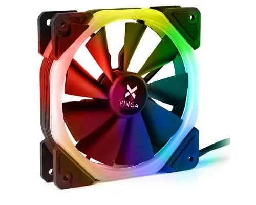 Кулер до корпусу Vinga RGB fan-05