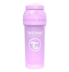 Бутылочка для кормления Twistshake антиколиковая 260 мл, лавандовая (69866)