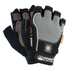 Перчатки для фитнеса Power System Mans Power PS-2580 Black/Grey XS (PS-2580_XS_Black-grey)