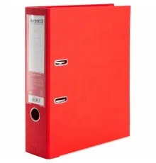 Папка - регистратор Axent Prestige+ А4 7,5 см Арочный красная (1722-06C-A)