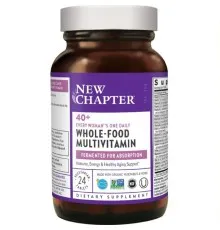Мультивитамин New Chapter Ежедневные Мультивитамины для Женщин 40+, Every Woman's, 24 (NC0365)