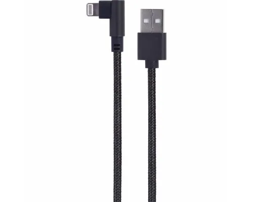 Дата кабель USB 2.0 AM to Lightning 0.2m corner Cablexpert (CC-USB2-AMLML-0.2M)