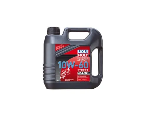 Моторное масло Liqui Moly Motorbike 4T Synth 10W-60 Street Race 4л. (1687)