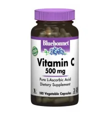 Вітамін Bluebonnet Nutrition Вітамін С 500мг, 180 гелевих капсул (BLB0512)