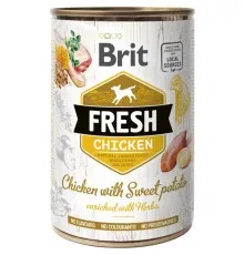 Консервы для собак Brit Fresh Chicken/Sweet Potato 400 г (с курицей и бататом) (8595602533893)