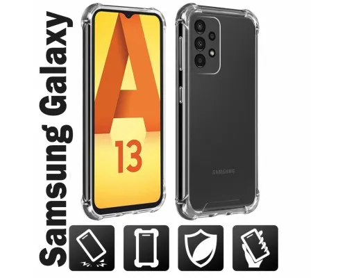 Чохол до мобільного телефона BeCover Anti-Shock Samsung Galaxy A13 4G SM-A135 Clear (707501)