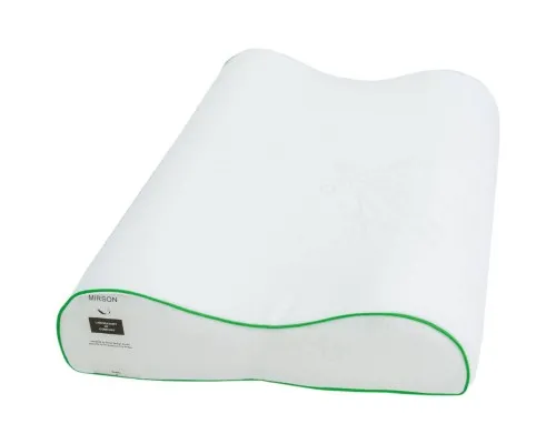 Подушка MirSon ортопедична 6037 Green nature Julia Aero 58х40х10.5 (2200003261608)