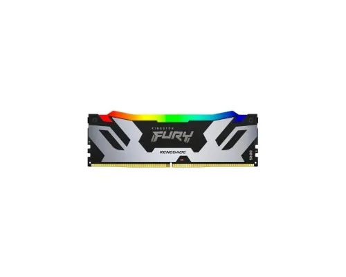 Модуль памяти для компьютера DDR5 16GB 6400 MHz Renegade RGB Kingston Fury (ex.HyperX) (KF564C32RSA-16)