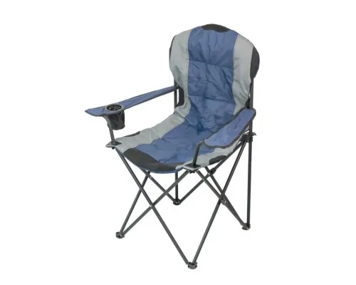 Кресло складное NeRest NR-34 Турист Grey/Blue (4820211100506_1)