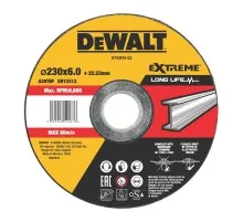 Круг зачистной DeWALT черный/цветной металл, 230х6.0х22.23 мм (DT43919)