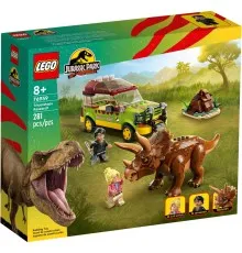Конструктор LEGO Jurassic World Исследование трицератопсов 281 деталь (76959)