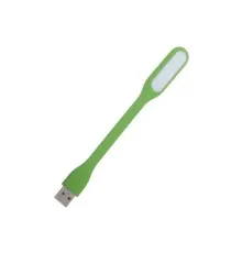Лампа USB Optima LED, гнучка, 2 шт, зелений (UL-001-GR2)