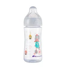 Пляшечка для годування Bebe Confort Emotion, 270 мл, 0-12 міс (біла) (3102201970)