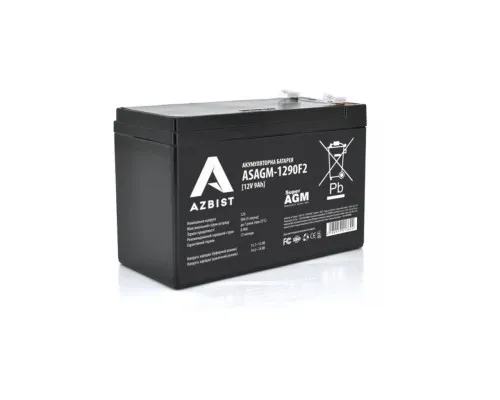 Батарея до ДБЖ AZBIST 12V 9Ah Super AGM (ASAGM-1290F2)