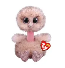 Мягкая игрушка Ty Beanie Boos Страусиная хна 15 см (36698)